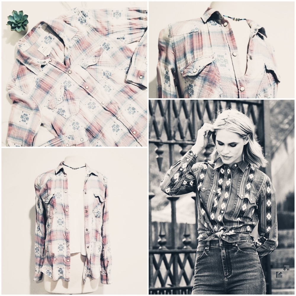 🌵American Eagle Vintage Boyfriend Shirt